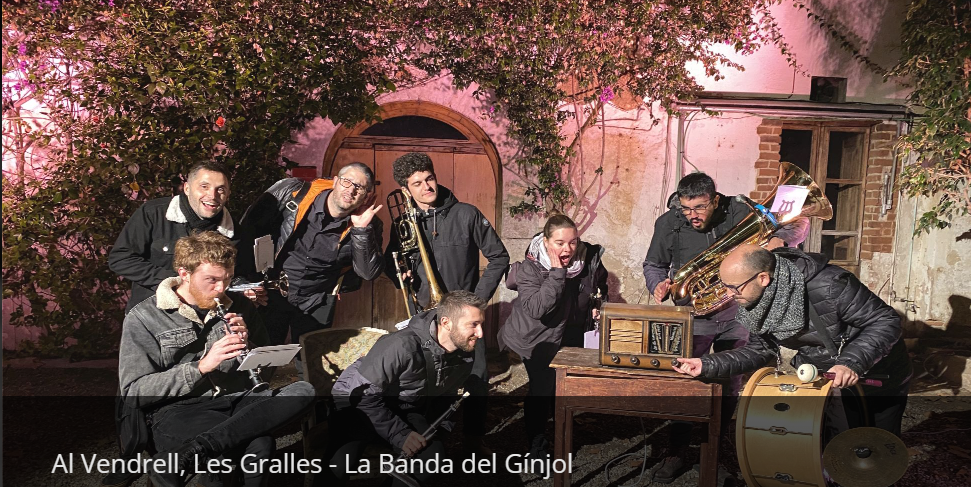 Al Vendrell, les gralles -La Banda de Gínjol